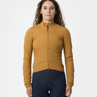 Universal Colours Mono Women's Insulated Jacket Thermo Fahrradjacke Golden Beige