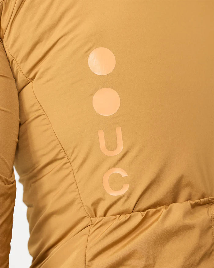 Universal Colours Mono Women's Insulated Jacket Thermo Fahrradjacke Golden Beige