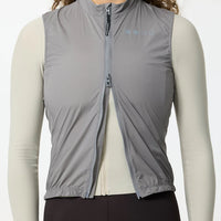 Universal Colours Mono Women's Gilet Windweste Bamboo Shoot Grey