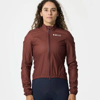 Universal Colours Mono Women's Rain Jacket Regenjacke Fred Brown