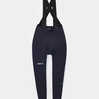 Pantaloni da ciclismo invernali Universal Colors Mono Bib Tight da donna blu navy