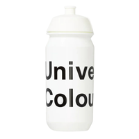 Universal Colours Biodegradable Bottle 500ml Trinkflasche White