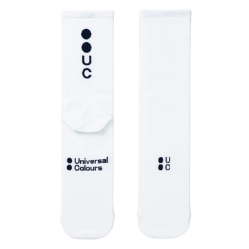 Calzini estivi Universal Colors Mono Bianco
