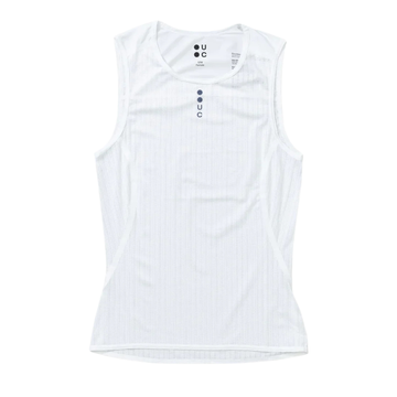 Universal Colours Mono Women's Sleeveless Base Layer Unterhemd White
