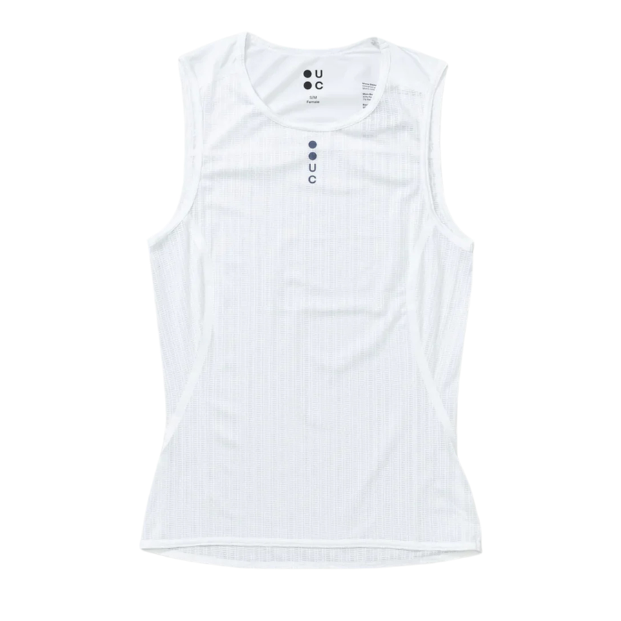 Universal Colors Mono Sous-vêtement sans manches pour femme Blanc