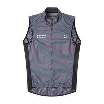 Universal Colours Spectrum 2.0 Lightweight Unisex Gilet Windweste Iridescent Violet