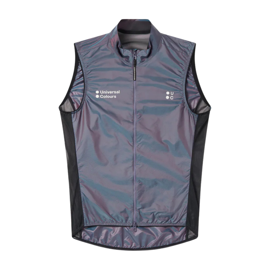 Universal Colours Spectrum 2.0 Lightweight Unisex Gilet Windweste Iridescent Violet