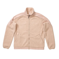 Universal Colours Unisex Fleece Jacket Casual Jacke Almond Beige