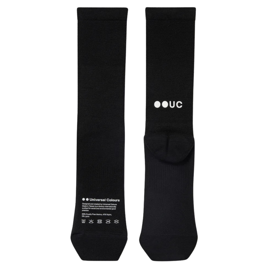 Universal Colours Winter Socks Radsocken Black