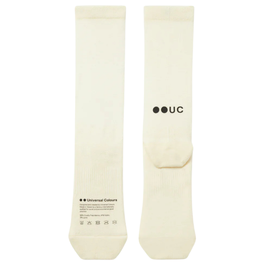Universal Colours Winter Socks Radsocken Off-White