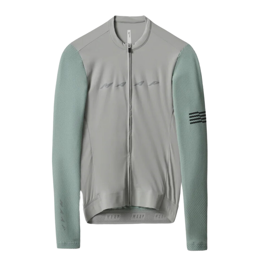 Maap Men's Evade Pro Base LS Jersey 2.0 Radtrikot langarm Ghost Grey