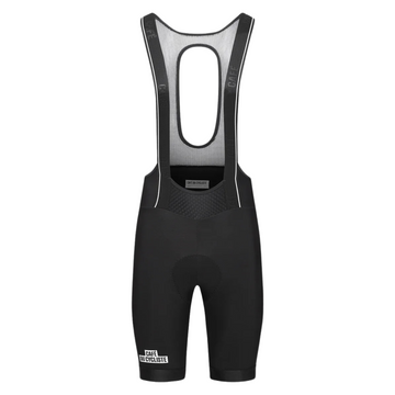 Café du Cycliste Cecile Men's Brushed Thermal Bib Shorts Thermo Radhose Black