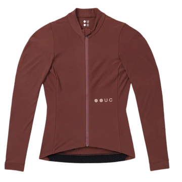 Universal Colours Womens Mono Long Sleeve Jersey Radtrikot langarm Fred Brown