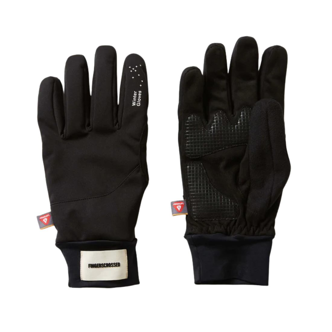 Fingerscrossed Winter Gloves Thermo Winter Fahrradhandschuhe Black