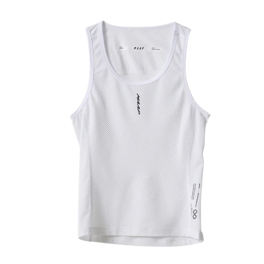 Maap Women's Team Mesh Base Layer Radunterhemd White
