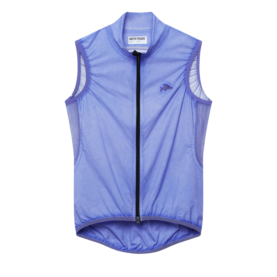 Café du Cycliste Edith Men's Cycling Gilet Windweste Verbena