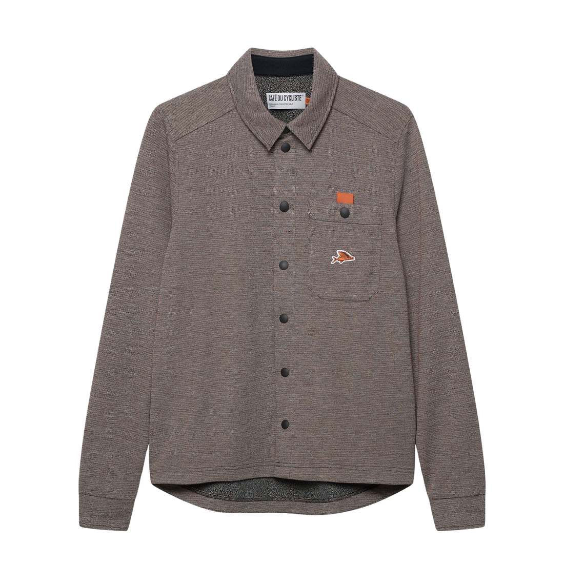 Café du Cycliste Pascaline Unisex Midweight Jersey Radtrikot langarm Henna