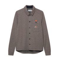 Café du Cycliste Pascaline Unisex Midweight Jersey Radtrikot langarm Henna