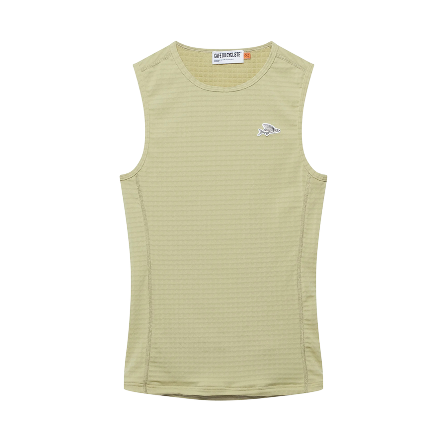 Café du Cycliste Coline Women's Three Season Base Layer Radunterhemd ärmellos Puddle