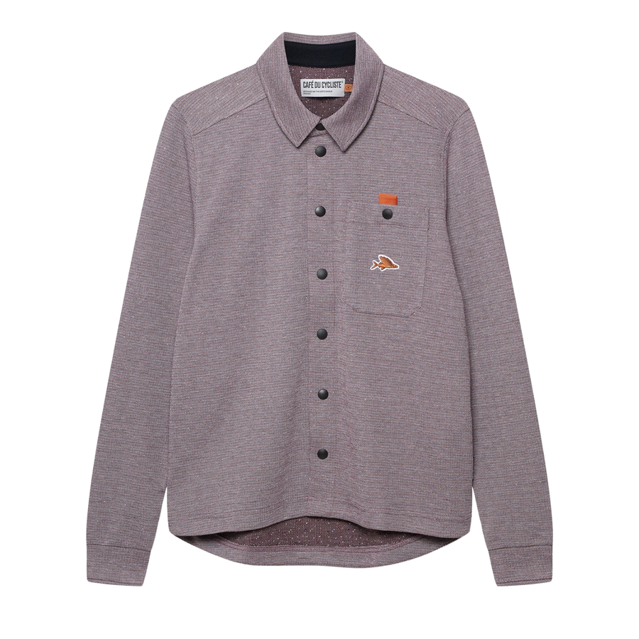 Café du Cycliste Pascaline Unisex Midweight Jersey Radtrikot langarm Light Quetsche