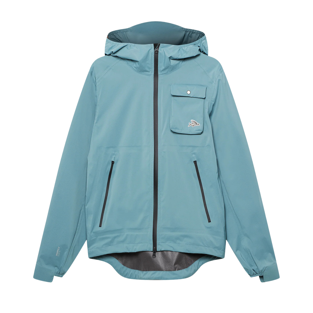 Café du Cycliste Alizee Unisex Rain Jacket Regenjacke Deep Water