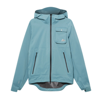 Café du Cycliste Alizee Unisex Rain Jacket Regenjacke Deep Water