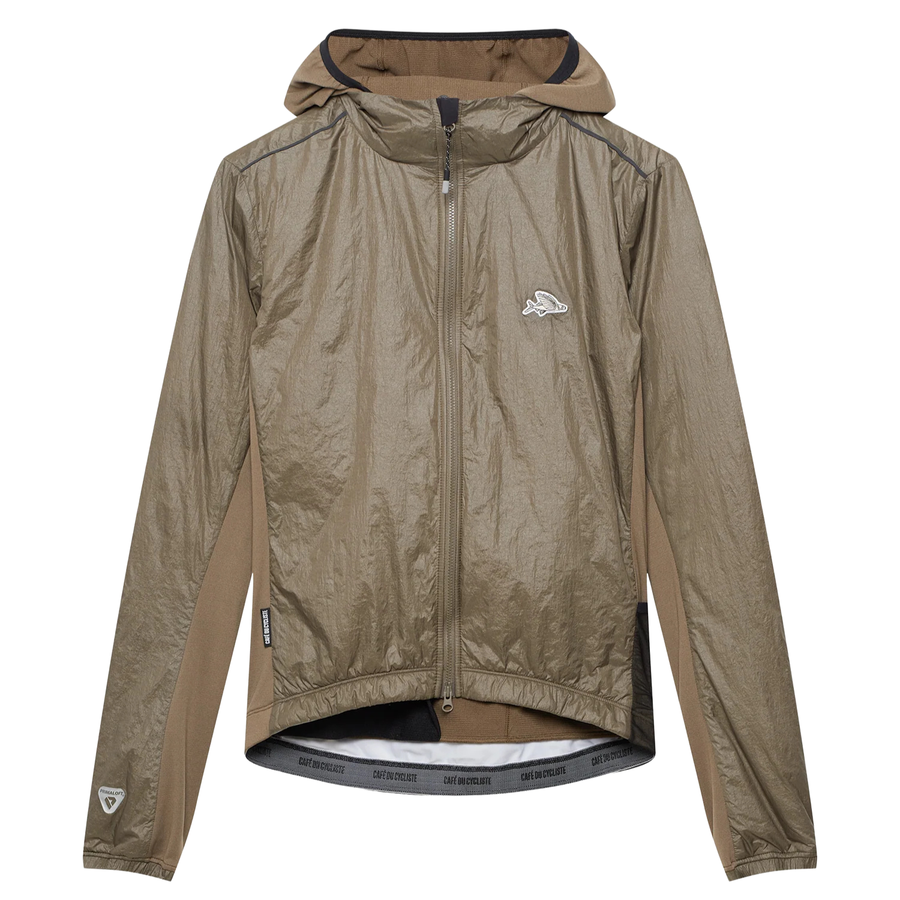 Café du Cycliste Lise Men's Insulated Jacket Fahrradjacke Carob