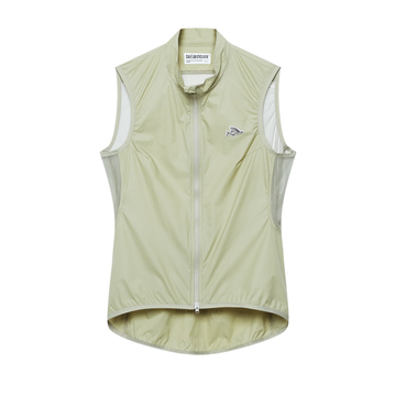 Café du Cycliste Edith Women's Cycling Gilet Windweste Puddle