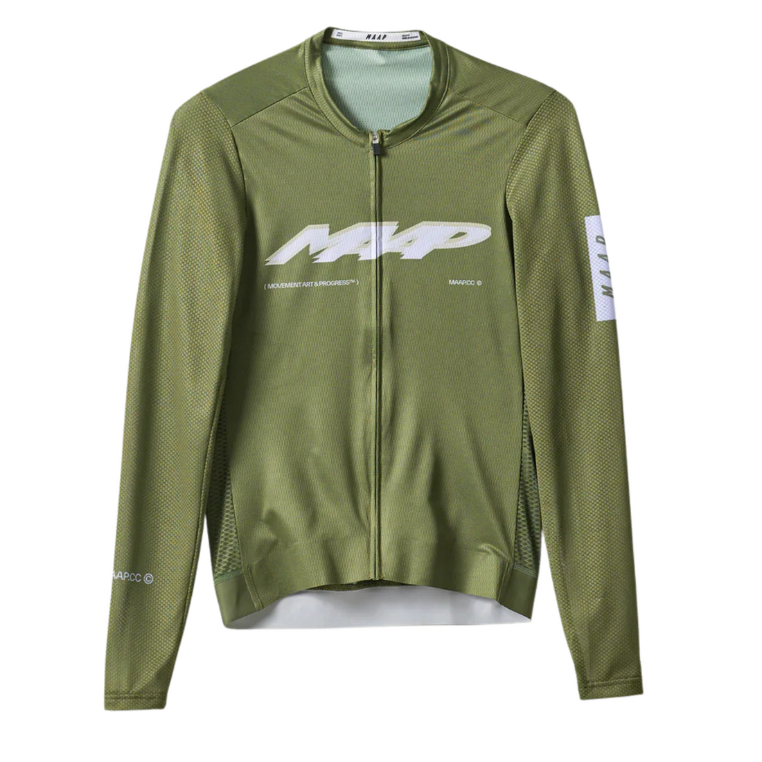 Maap Men's Blaze Pro Air LS Jersey 3.0 Radtrikot langarm Jungle Green