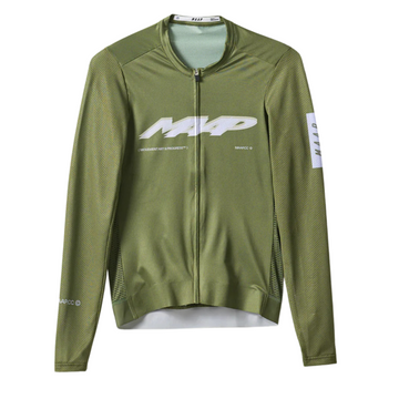 Maap Men's Blaze Pro Air LS Jersey 3.0 Radtrikot langarm Jungle Green
