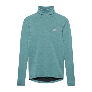 Café du Cycliste Carmen Men's Merino Base Layer Radunterhemd langarm Mountain Deep Water