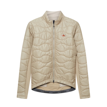 Café du Cycliste Albertine V2 Men's Thermal Cycling Jacked Winter Fahrradjacke Pearl Grey