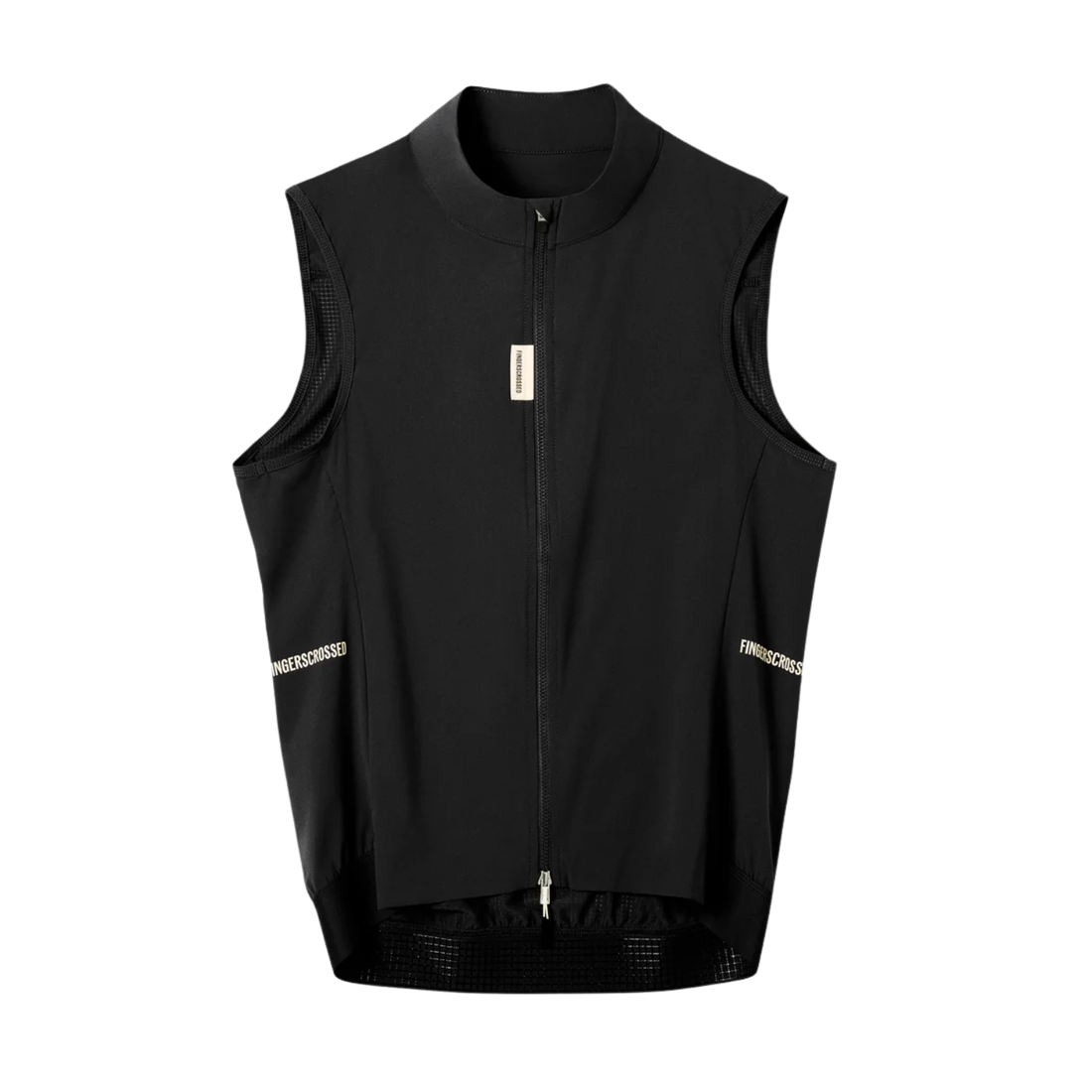 Fingercrossed Road Wind Vest Women Wind Weste Black