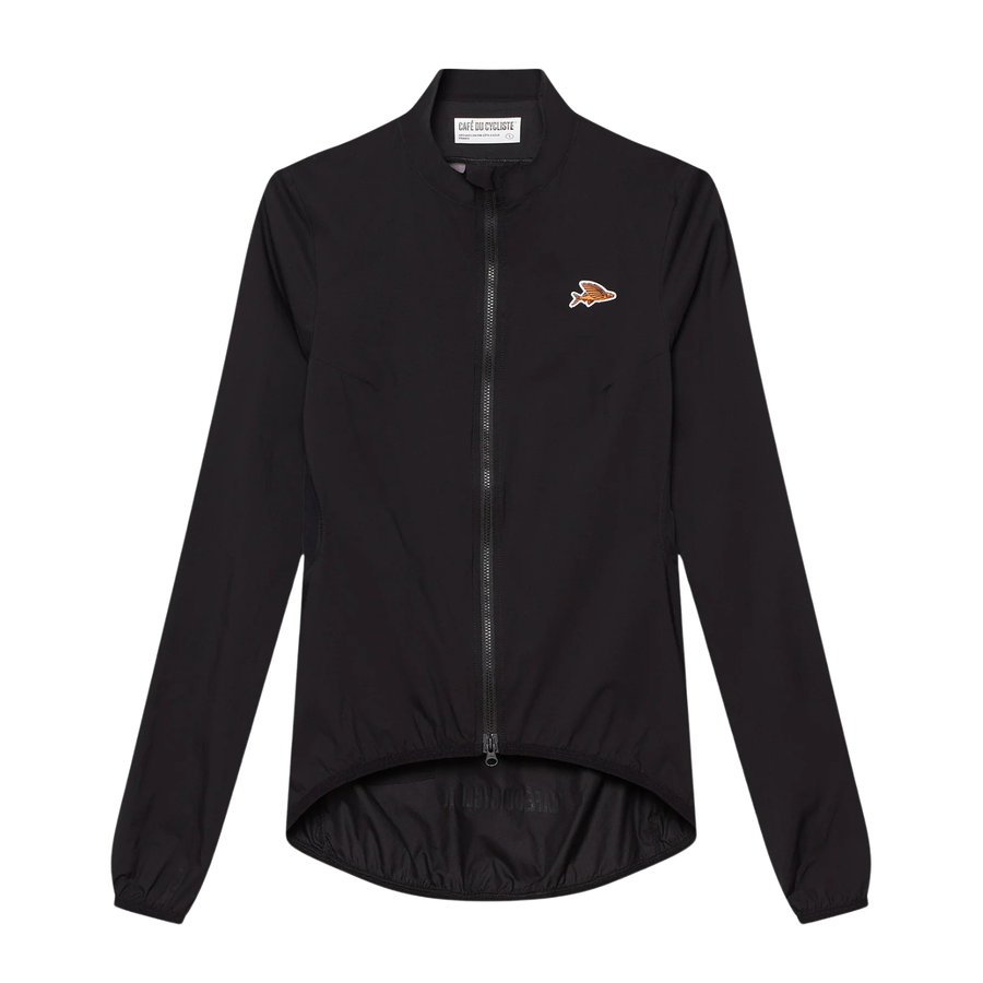 Café du Cycliste Edith Men's Cycling Windjacket Wind Fahrradjacke Black