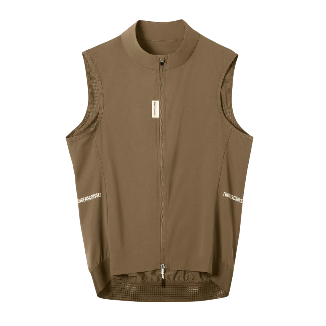 Fingercrossed Road Wind Vest Women Wind Weste Walnut
