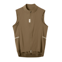 Fingercrossed Road Wind Vest Women Wind Weste Walnut