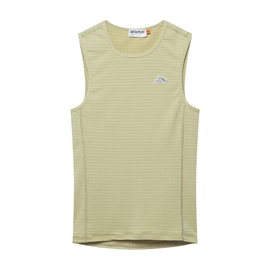 Café du Cycliste Coline Men's Three Season Base Layer Radunterhemd ärmellos Puddle