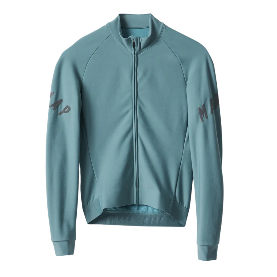 Maap Men's Aeon Thermal LS Jersey Radtrikot langarm Atlantic