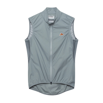 Café du Cycliste Edith Men's Cycling Gilet Windweste Mountain Fog