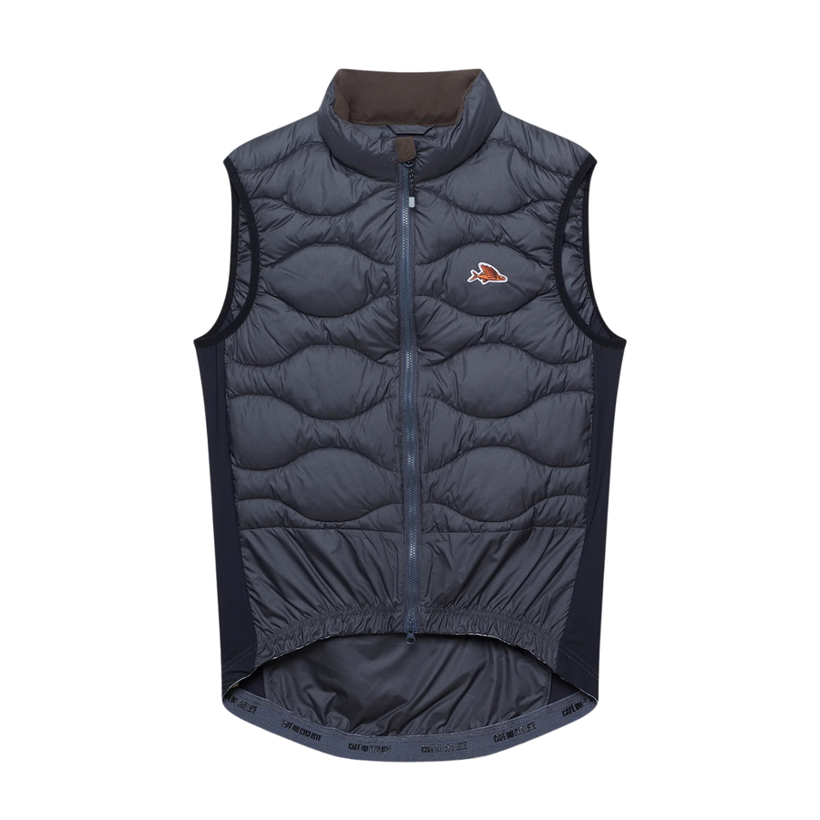 Café du Cycliste Alexia Unisex Thermal Gilet Thermo Weste Anthracite