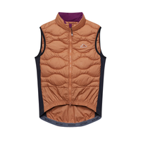 Café du Cycliste Alexia Unisex Thermal Gilet Thermo Weste Cashew