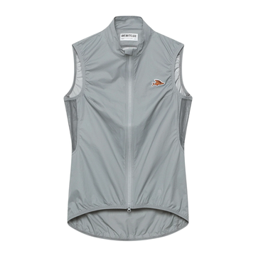 Café du Cycliste Edith Women's Cycling Gilet Windweste Mountain Fog