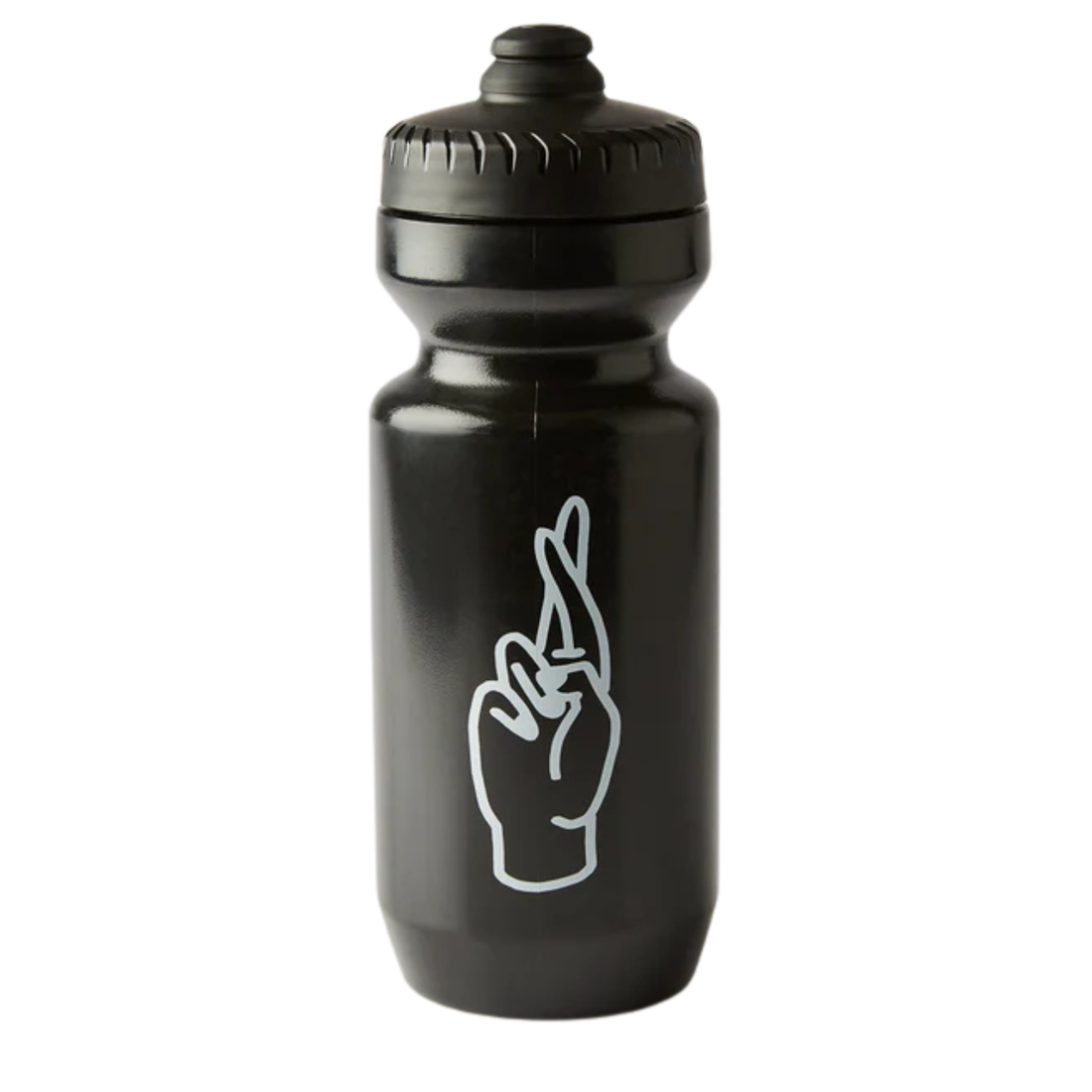 Fingercrossed Bidon 650ml Trinkflasche Black