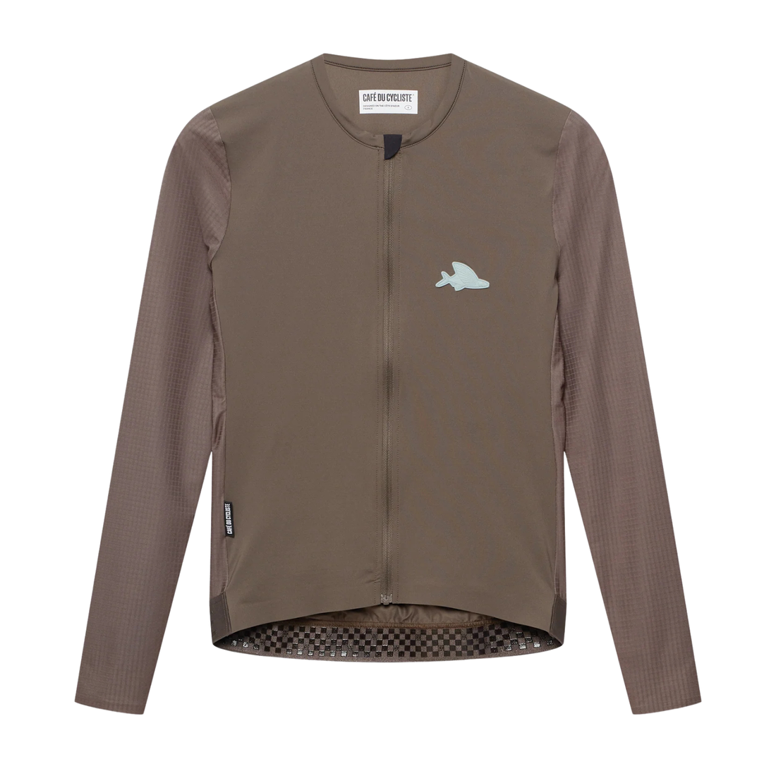 Café du Cycliste Andrea Men's Superlight Long Sleeve Cycling Jersey Radtrikot langarm Carob