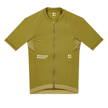 Maglia manica corta da uomo Universal Colors Mono verde oliva