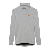 Café du Cycliste Carmen Women's Merino Base Layer Radunterhemd langarm Mountain Fog