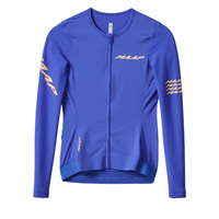 Maap Women's Emerge LS Jersey Radtrikot langarm Amparo Blue