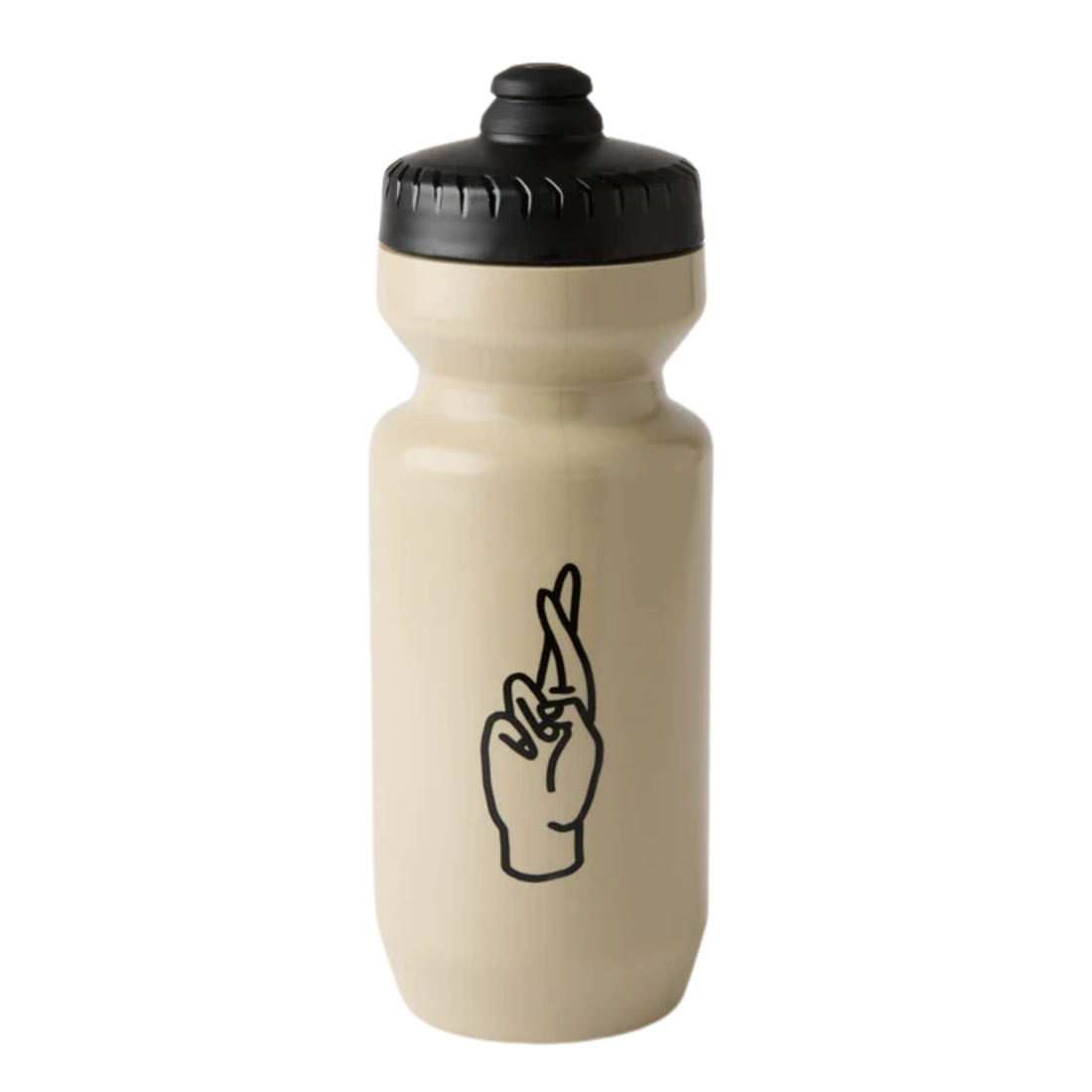 Fingercrossed Bidon 650ml Trinkflasche Sand