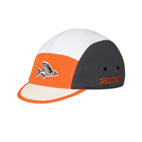 Café du Cycliste Gravel Cap Summer Radkappe Anthracite Scarlet