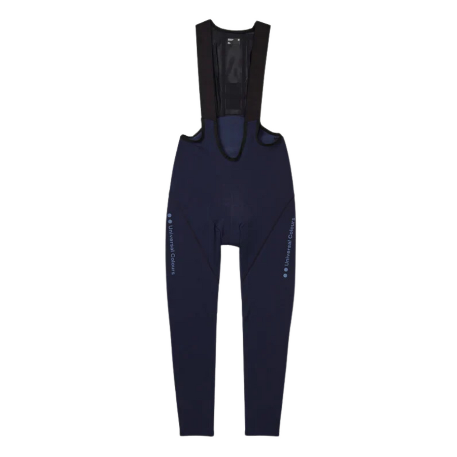 Pantaloni da ciclismo invernali Universal Colors Mono Bib Tight da uomo blu navy